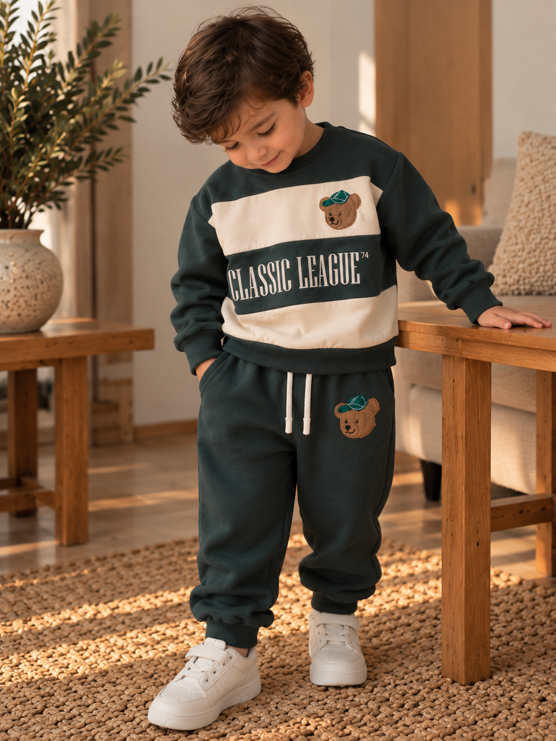 Classic Bear Çocuk 2'li Eşofman Takımı
