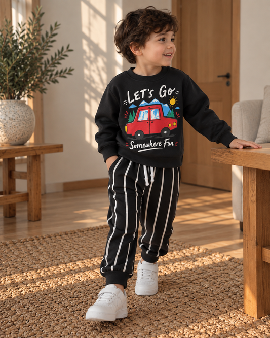 Let’s Go Çocuk 2’li Sweatshirt Takım