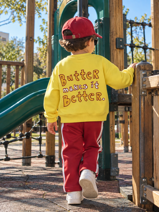 Butter Çocuk Sweat Takım